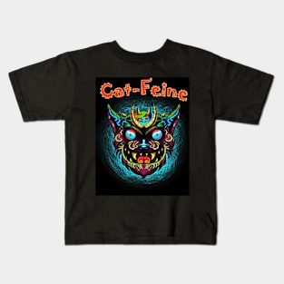 Cat-Feine Kids T-Shirt